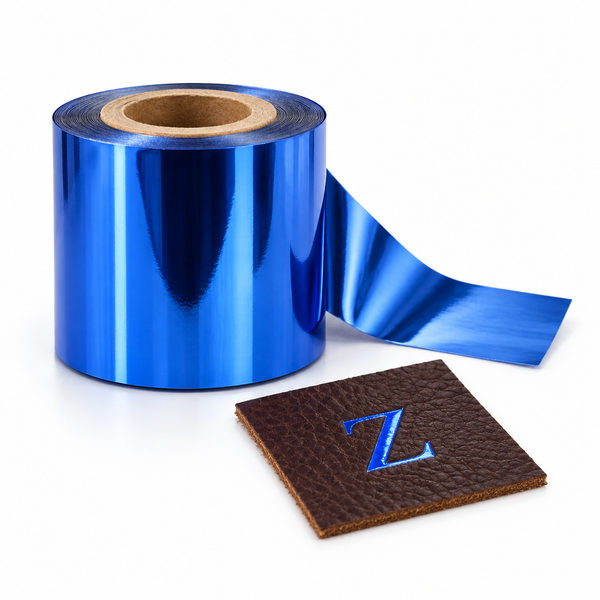 Zonesun 8025 3025 Stamping Foil Paper — product with application materials on white background