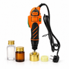 ZONESUN 100W Handheld Bottle Capper for 10–50mm Screw Caps — product with application materials on white background