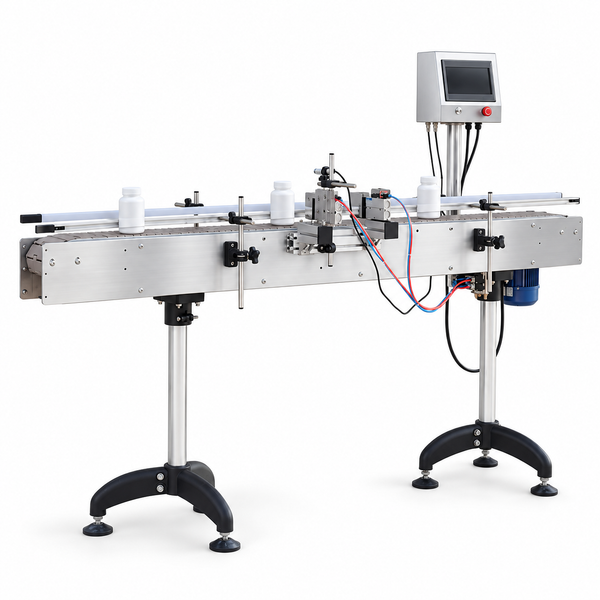 ZONESUN ZS-CB100P Automatic Chain Conveyor with PLC Control for Production Lines — product with application materials on white background