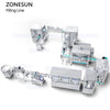Zonesun ZS-FALU2 Automatic Bottling Line Bottle Washing Drying Filling Corking Capsule Shrinking Labeling System