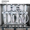 Zonesun ZS-FALU2 Automatic Bottling Line Bottle Washing Drying Filling Corking Capsule Shrinking Labeling System
