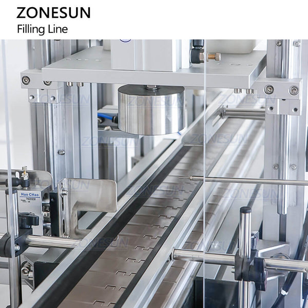 Zonesun ZS-FALU2 Automatic Bottling Line Bottle Washing Drying Filling Corking Capsule Shrinking Labeling System