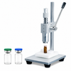 ZONESUN ZS-TVC2 Manual Penicillin Bottle Crimping Machine for Vials with application materials on white background