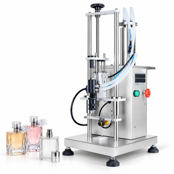 ZONESUN Single nozzle vacuum perfume filling machine with fragrance bottles