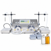 ZONESUN ZS-PP532W Dual-Nozzle Weighing Filler for Ink, Perfume & Beverages with application materials on white background