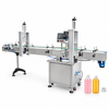 ZONESUN ZS-XG16DV Automatic Bottle Capping Machine for Production Lines with application materials on white background