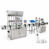 ZONESUN ZS-FAL180AP Auto Paste Filling Capping Labeling Machine Line with application materials on white background