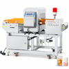 ZONESUN ZS-MD1 Industrial Conveyor Belt Metal Detector for Food & Cosmetics with application materials on white background