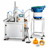 ZONESUN ZS-WIM01 Induction Wad Inserter for Bottle Caps with application materials on white background