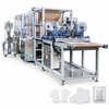 ZONESUN ZS-FHMS1GF Automatic Hand & Foot Mask Filling Sealing Machine with application materials on white background