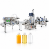ZONESUN Liquid production line with application materials on white background