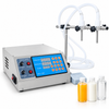 ZONESUN ZS-YTDP2 Semi-auto Liquid Filling Machine 3–4000ml with application samples on white background