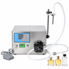 ZONESUN ZS-YT80 Semi-Auto Liquid Filling Machine for Perfume Oil Water Bottles with application samples on white background