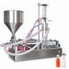 Zonesun ZS-GTD2 Pneumatic Paste Filling Machine with Diving Nozzles for Foam with application samples on white background
