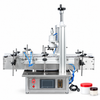 ZONESUN ZS-XG1870D Semi-Automatic Tabletop Bottle Capping Machine Pneumatic with application samples on white background