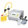 ZONESUN ZS-GFK160 Digital Liquid Filling Machine 5-3500ml Filler with Anti-Drip with application samples on white background