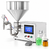 ZONESUN ZS-GTMP30L Magnetic Pump Liquid Filling Machine, 10ml–10L with application samples on white background