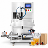 ZONESUN ZS-BIB01 Bag-in-Box Liquid Filling Machine for 1–25L Bags with application samples on white background
