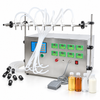 Zonesun ZS-YTDP8 8 Nozzles Diaphragm Pump Liquid Filling Machine with application samples on white background
