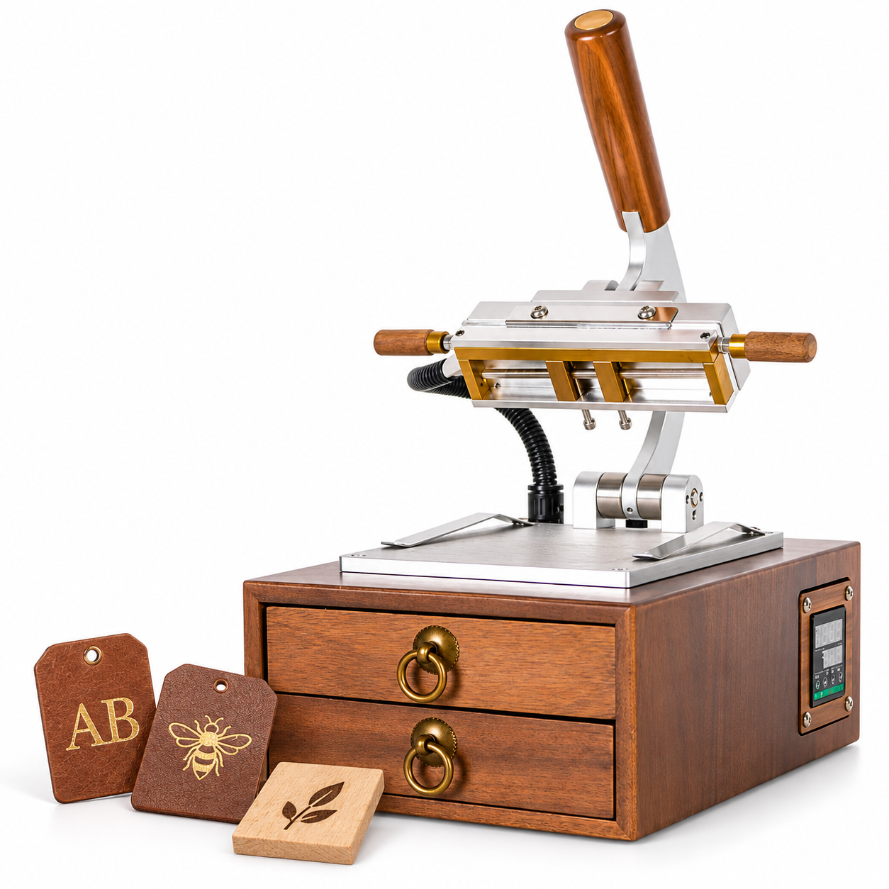 ZONESUN ZS-90XT Hot Foil Stamping Machine for Leather, Wood