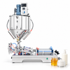 ZONESUN ZS-GTJH2 Heated Paste Filler for Cream, Honey & Lotion with application samples on white background