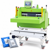 ZONESUN ZS-TB103 machine with courier bag application samples on white background