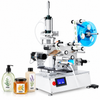ZONESUN TB805 labeling machine with matching application samples on white background
