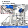 ZONESUN ZS-FM80 automatic volumetric cup premade pouch filling and sealing machine - view 4