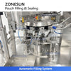 ZONESUN ZS-FM80 automatic volumetric cup premade pouch filling and sealing machine - view 5