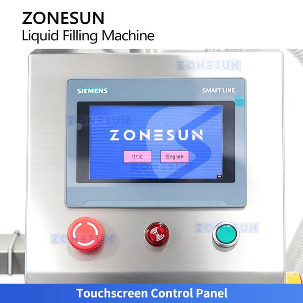 ZONESUN ZS-MG260XP automatic dual-head gear pump liquid filling machine - view 2