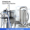 ZONESUN ZS-MG260XP automatic dual-head gear pump liquid filling machine - view 6