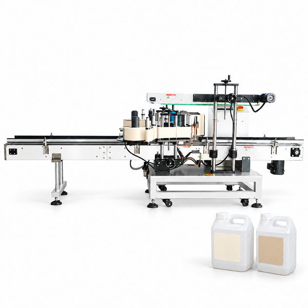 ZONESUN ZS-TB300R labeling machine with packaging application samples
