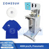 ZONESUN ZS-VTQYY2 single-color helmet pad printing machine - view 1