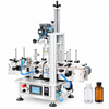 ZS-XG1870 capping machine with screw-cap bottle application samples on white background