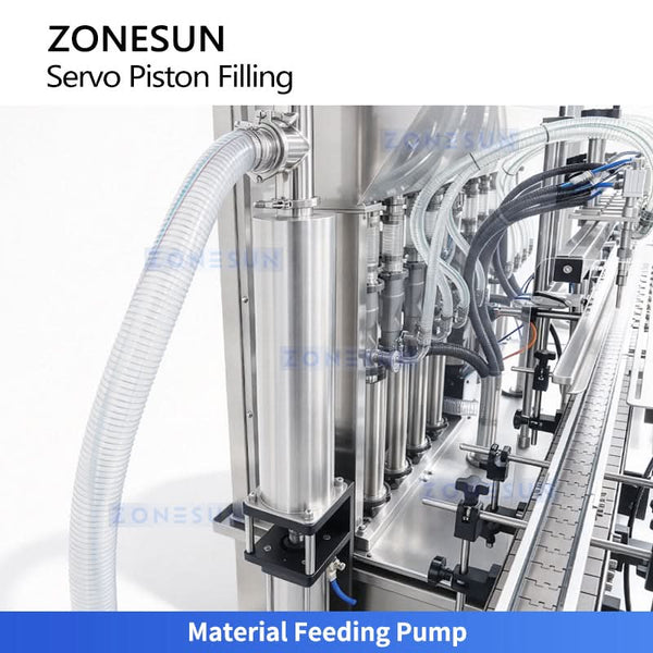 ZONESUN ZS-YT8T-8PX servo piston filling machine - product view 5