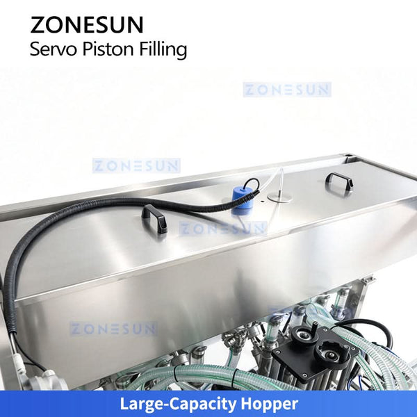 ZONESUN ZS-YT8T-8PX servo piston filling machine - product view 6