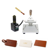 ZONESUN ZS-90ZM Machine with T slot; original machine and accessories with complete leather and paper application examples
