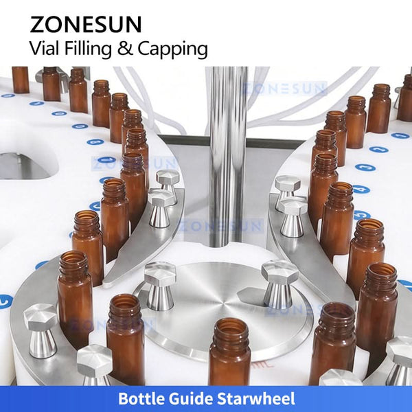 ZONESUN ZS-AFC39W Bottle guide starwheel
