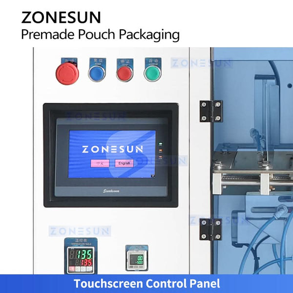 ZONESUN ZS-AFS04W Touchscreen control panel