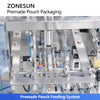 ZONESUN ZS-AFS04W Automatic premade pouch feeding system