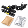 ZONESUN ZS-BS146 machine with heat-sealable laminated bags on white background