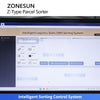 ZS-CB120Z sorting control software interface