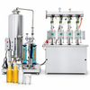 ZONESUN ZS-CF4 Semi-Automatic Isobaric Carbonated Beverage Filler - machine and material application