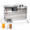 ZONESUN ZS-DPSP4 four nozzle diaphragm pump filler with beverage pouches