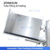 ZS-FS80A aluminum tube filling and folding machine detail 2