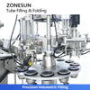 ZS-FS80A aluminum tube filling and folding machine detail 4