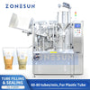 ZONESUN ZS-FS80P automatic plastic and laminated tube filling and sealing machine