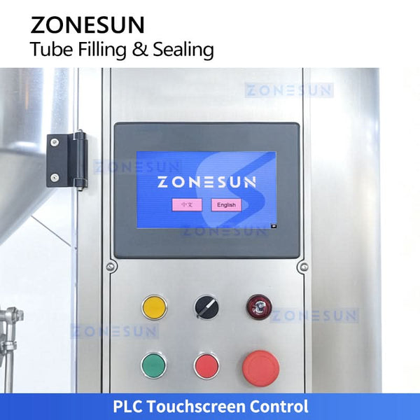 ZS-FS80P plastic tube filling and sealing machine detail 1