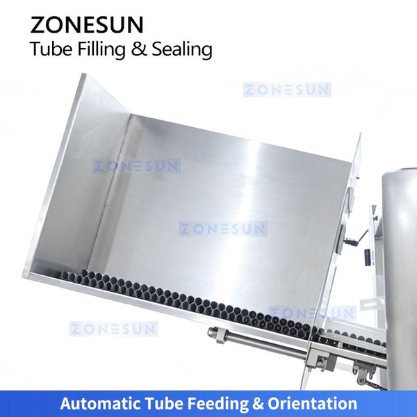 ZS-FS80P plastic tube filling and sealing machine detail 2