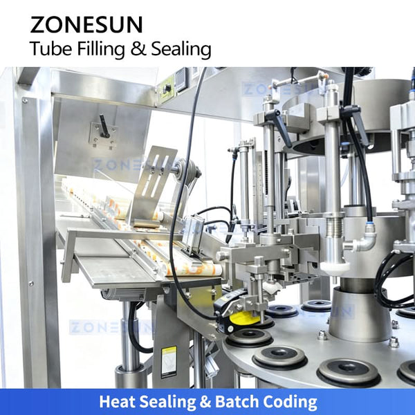 ZS-FS80P plastic tube filling and sealing machine detail 5